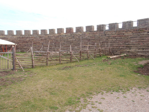 Viking Fortress Interior Structures.